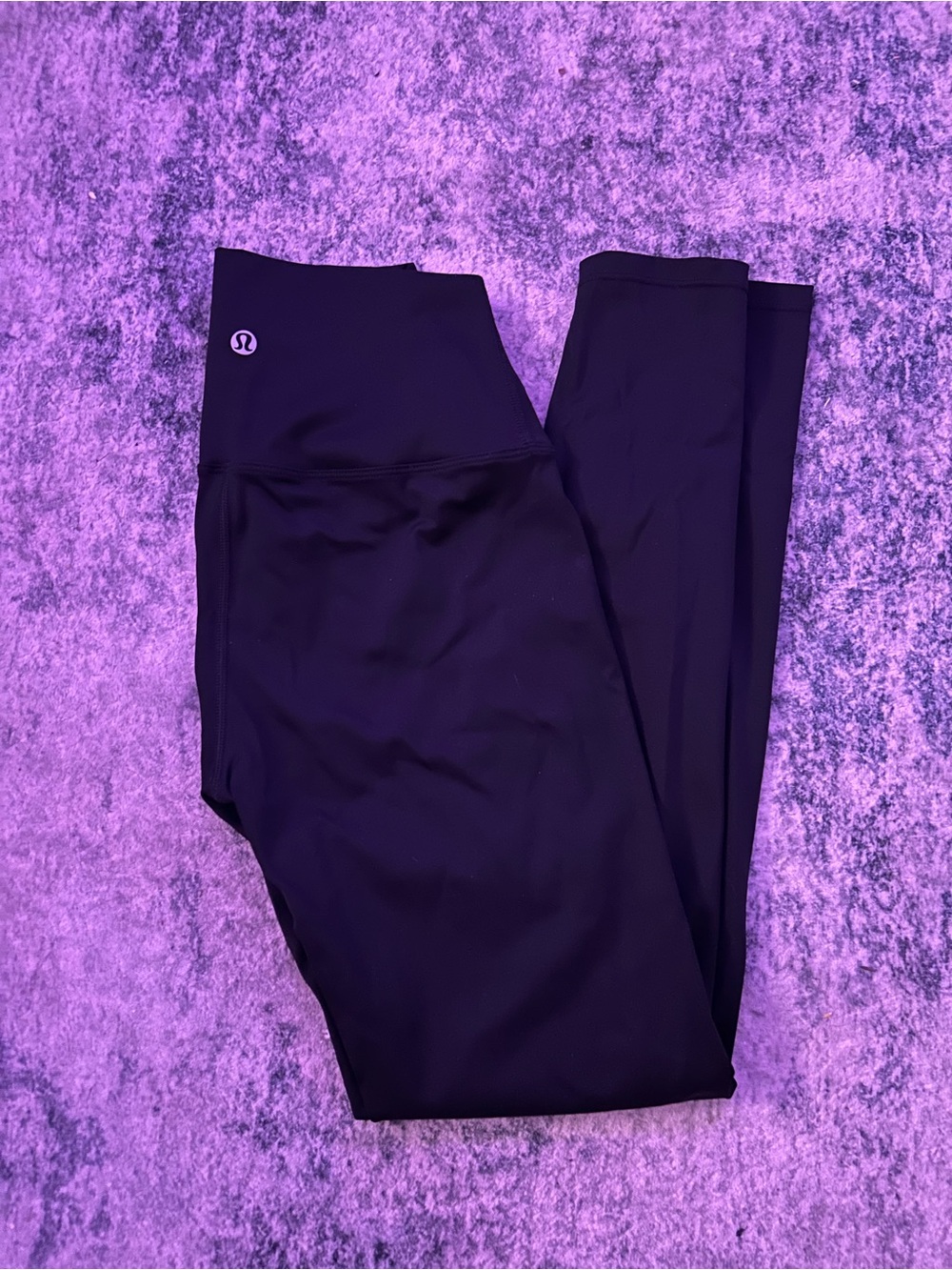lululemon athletica Black High-Rise Leggings with Logo